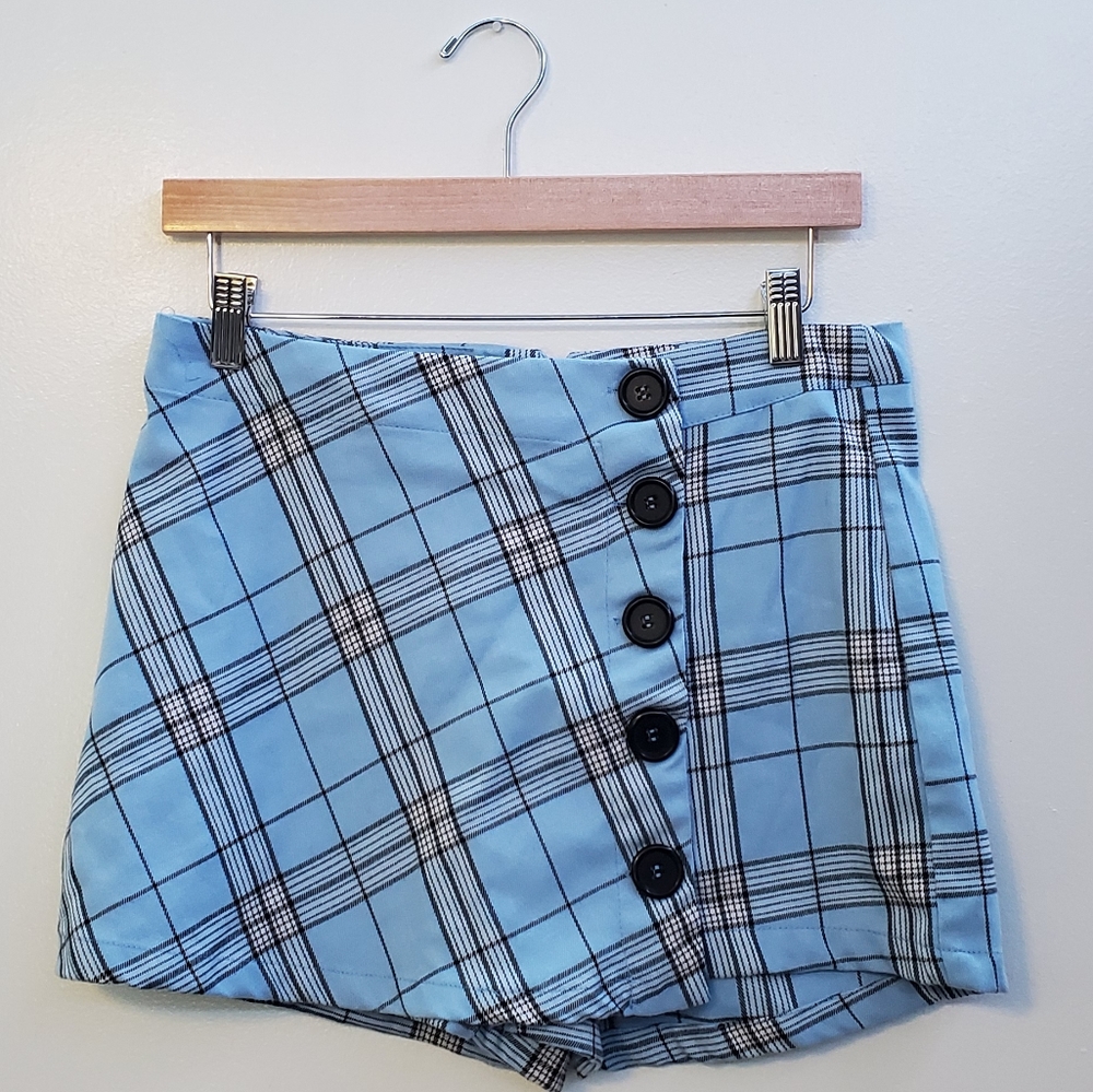 Rue 21 Plaid Skort